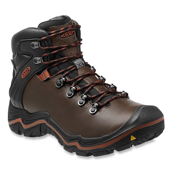 Keen Shoes Keen Mens Brown Leather Liberty Ridge Wp Waterproof